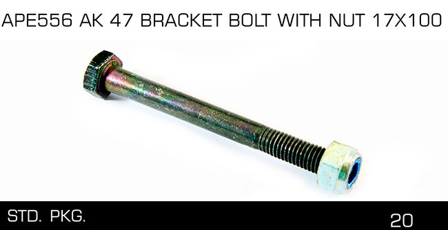 APE556 AK 47 BRACKE T BOLT WITH NUT 17X100